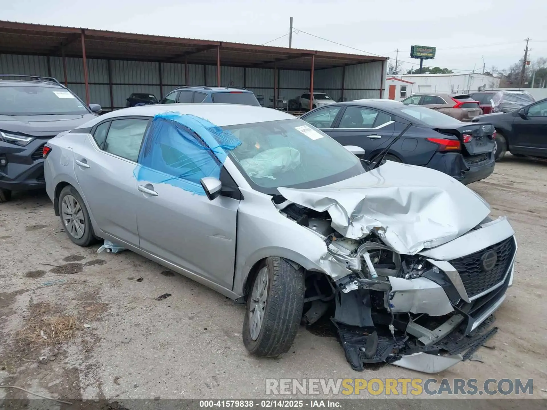 1 fotografías del automóvil dañado 3N1AB8BV5LY240549 NISSAN SENTRA 2020