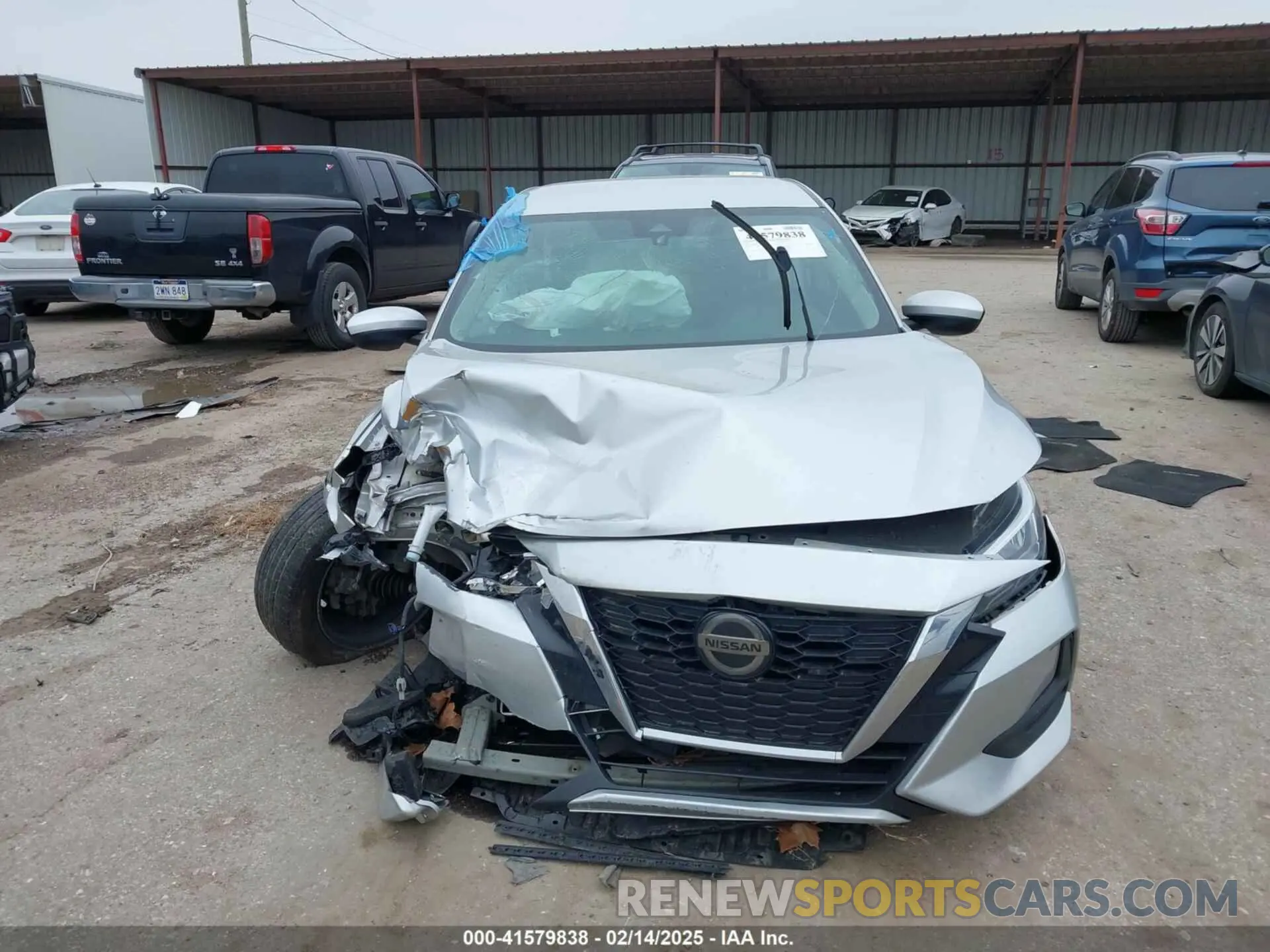 11 fotografías del automóvil dañado 3N1AB8BV5LY240549 NISSAN SENTRA 2020