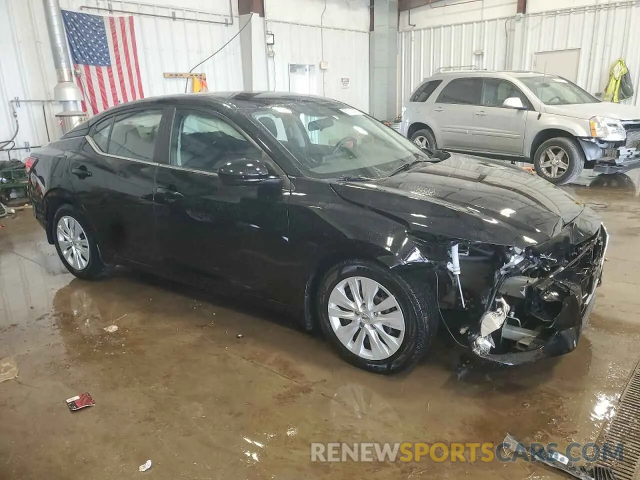 4 fotografías del automóvil dañado 3N1AB8BV5LY270585 NISSAN SENTRA 2020