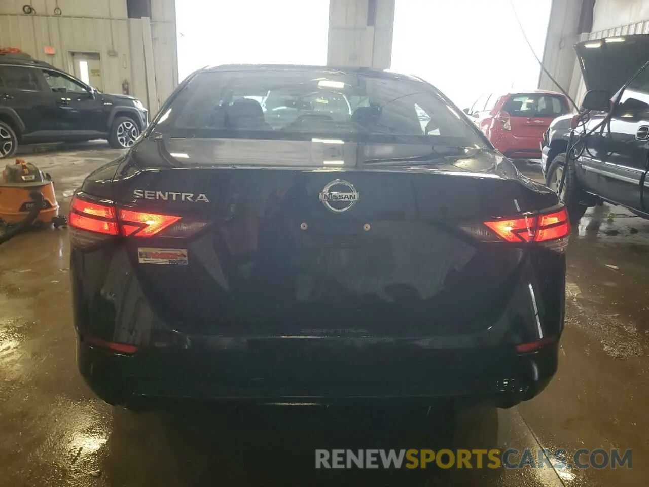 6 fotografías del automóvil dañado 3N1AB8BV5LY270585 NISSAN SENTRA 2020