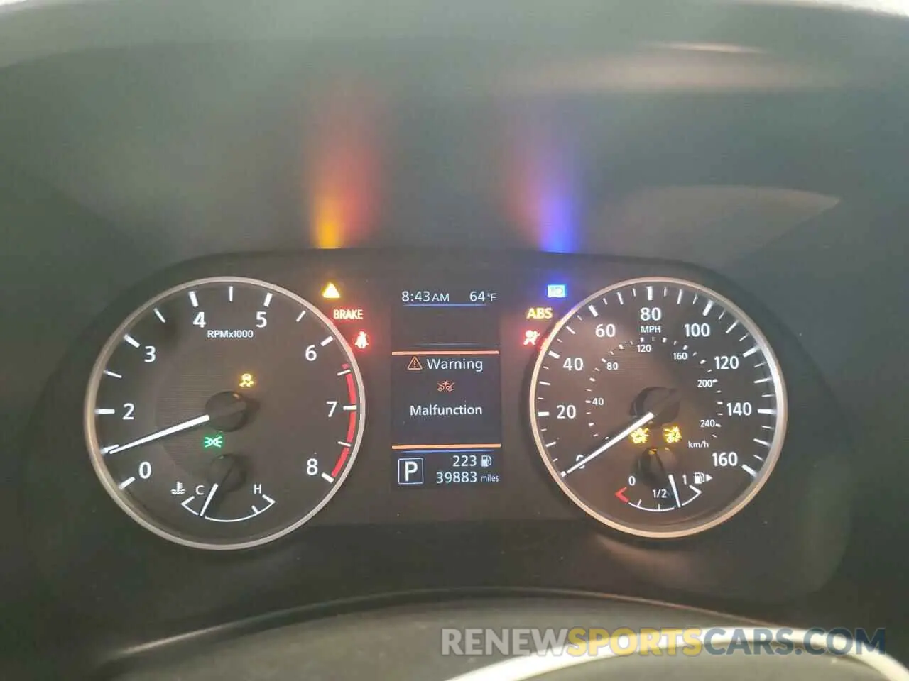 9 fotografías del automóvil dañado 3N1AB8BV5LY270585 NISSAN SENTRA 2020