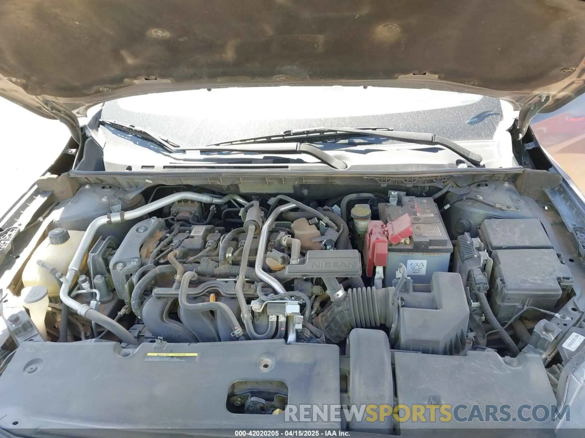10 fotografías del automóvil dañado 3N1AB8BV5LY273633 NISSAN SENTRA 2020