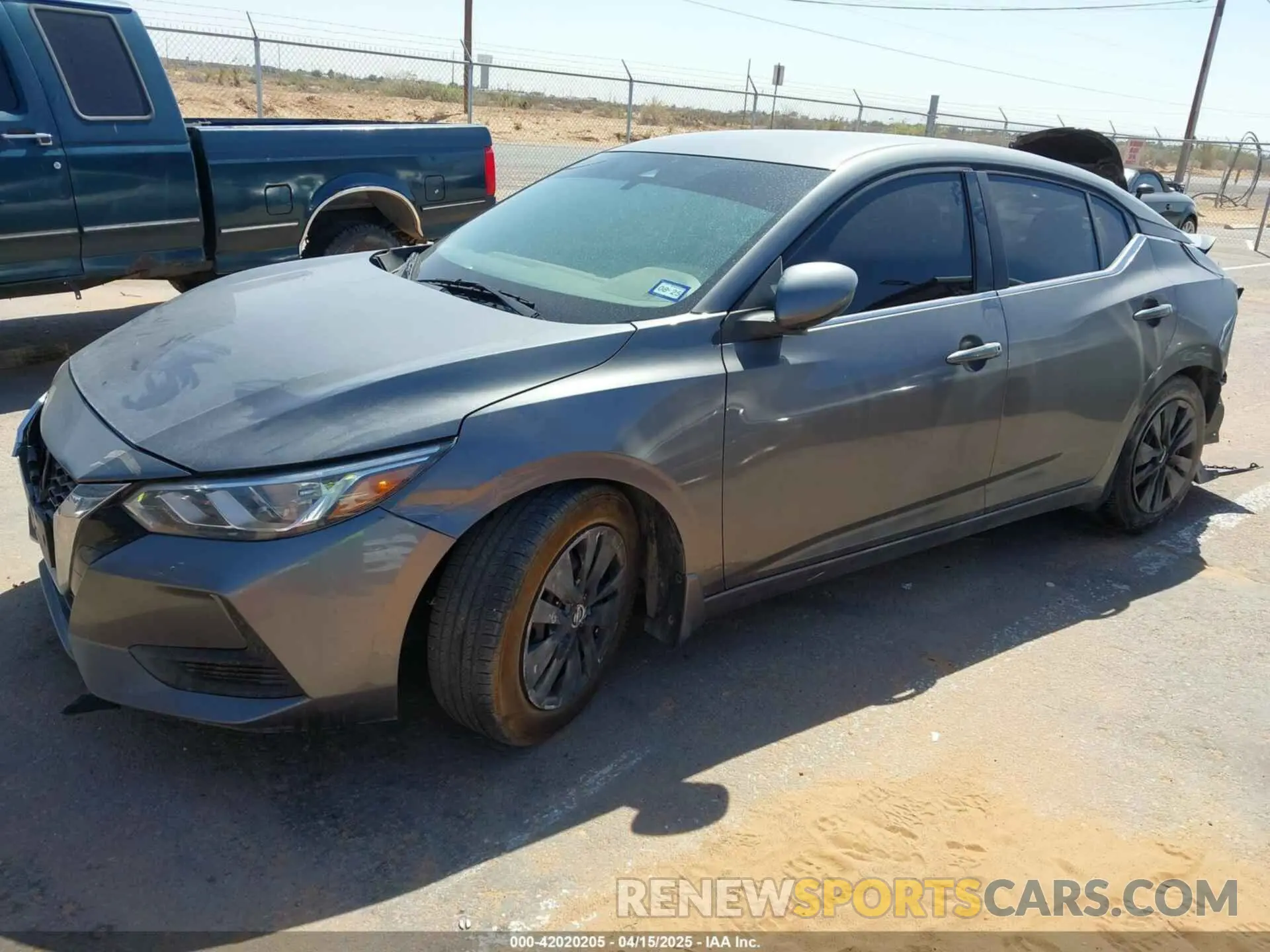 14 fotografías del automóvil dañado 3N1AB8BV5LY273633 NISSAN SENTRA 2020