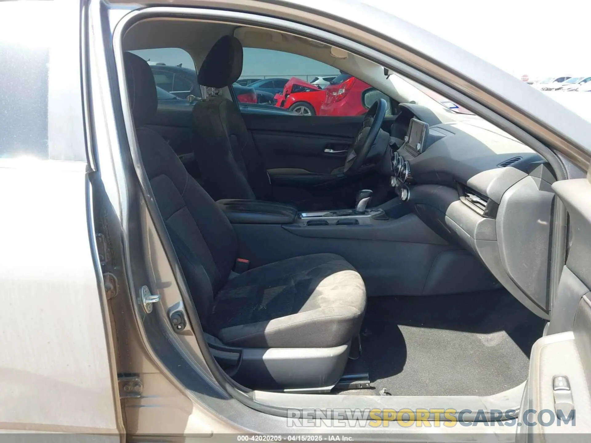 5 fotografías del automóvil dañado 3N1AB8BV5LY273633 NISSAN SENTRA 2020