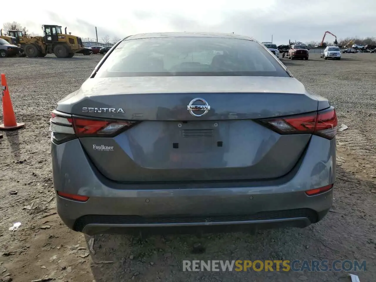 6 fotografías del automóvil dañado 3N1AB8BV5LY293705 NISSAN SENTRA 2020