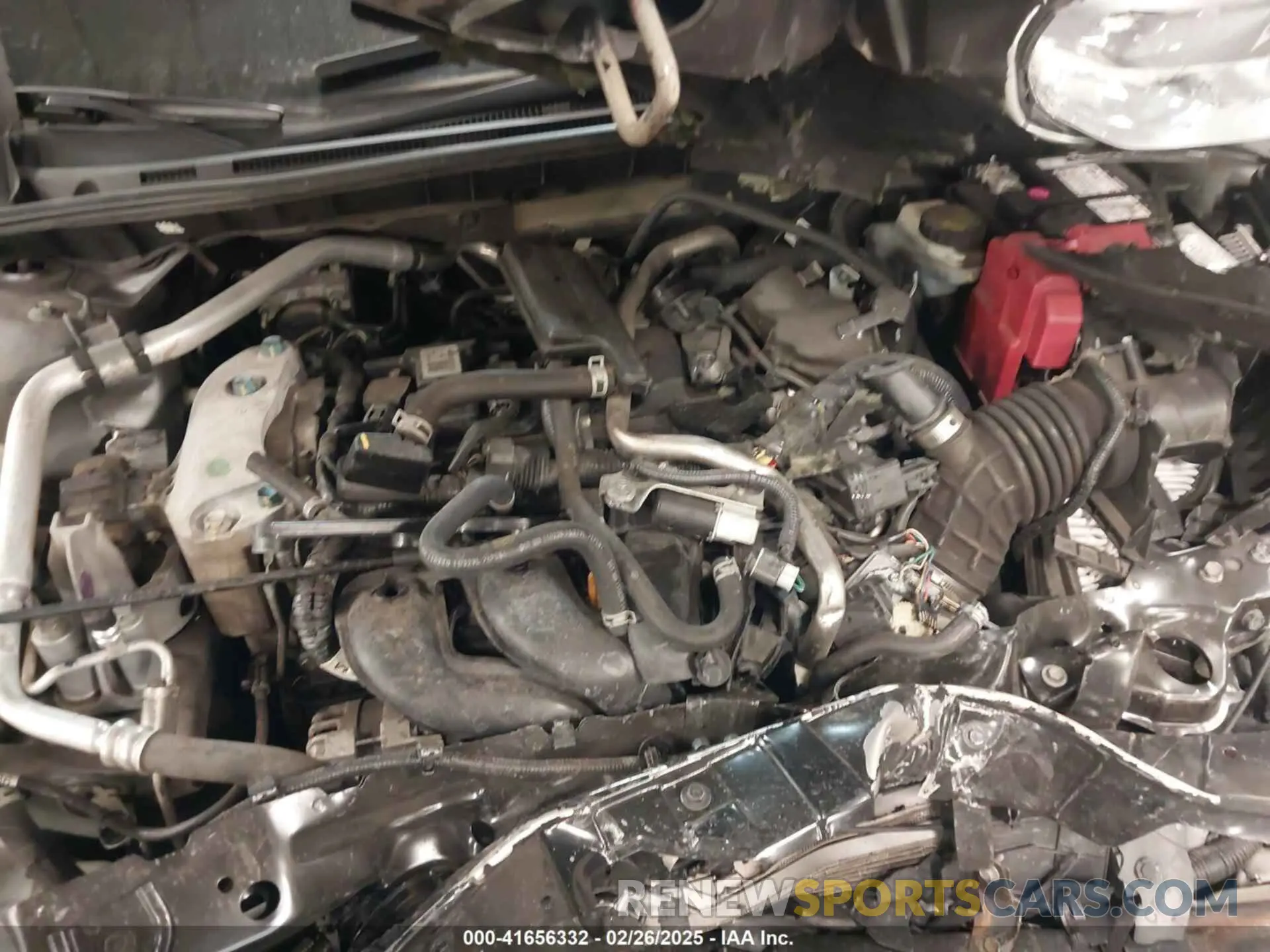 10 fotografías del automóvil dañado 3N1AB8BV5LY308865 NISSAN SENTRA 2020