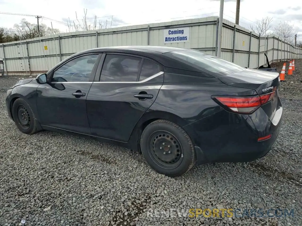 2 fotografías del automóvil dañado 3N1AB8BV6LY216437 NISSAN SENTRA 2020
