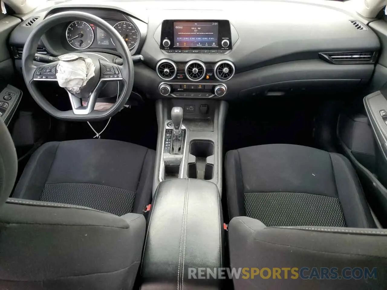 8 fotografías del automóvil dañado 3N1AB8BV6LY216437 NISSAN SENTRA 2020