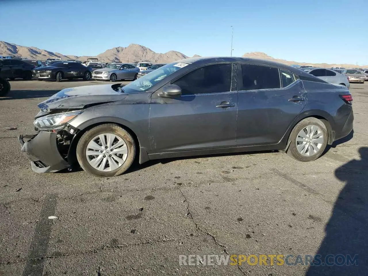1 fotografías del automóvil dañado 3N1AB8BV6LY218365 NISSAN SENTRA 2020