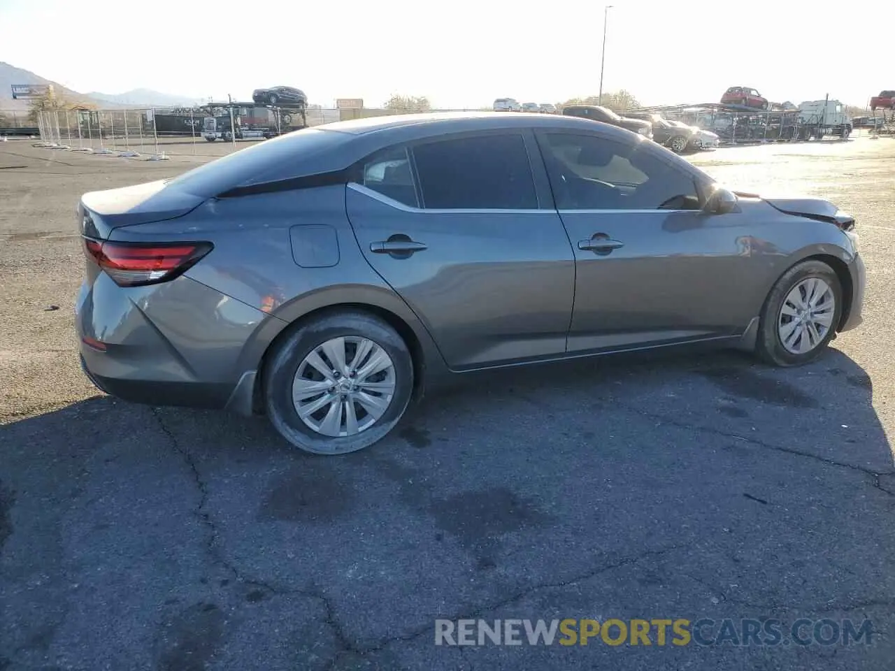 3 fotografías del automóvil dañado 3N1AB8BV6LY218365 NISSAN SENTRA 2020