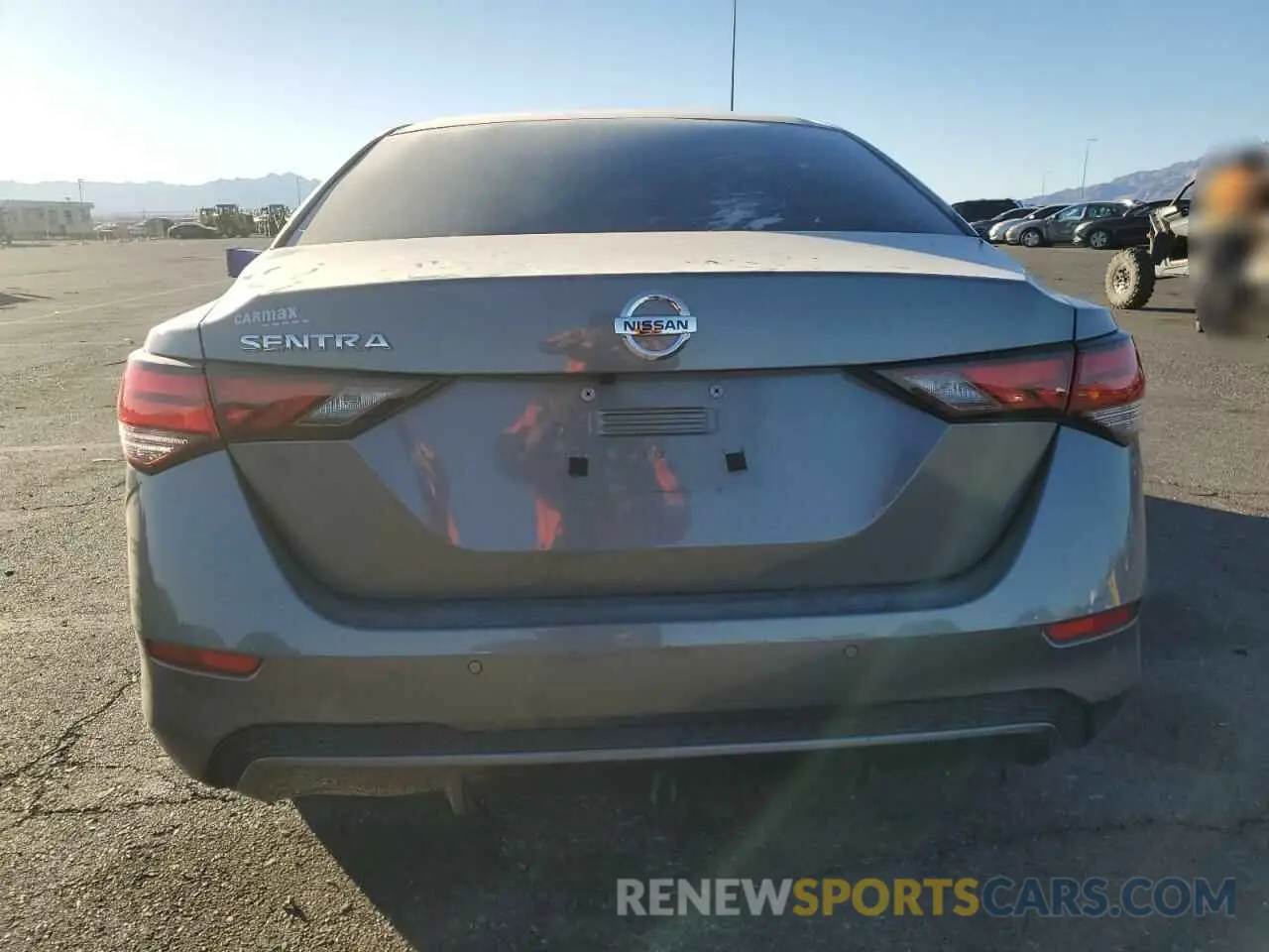 6 fotografías del automóvil dañado 3N1AB8BV6LY218365 NISSAN SENTRA 2020