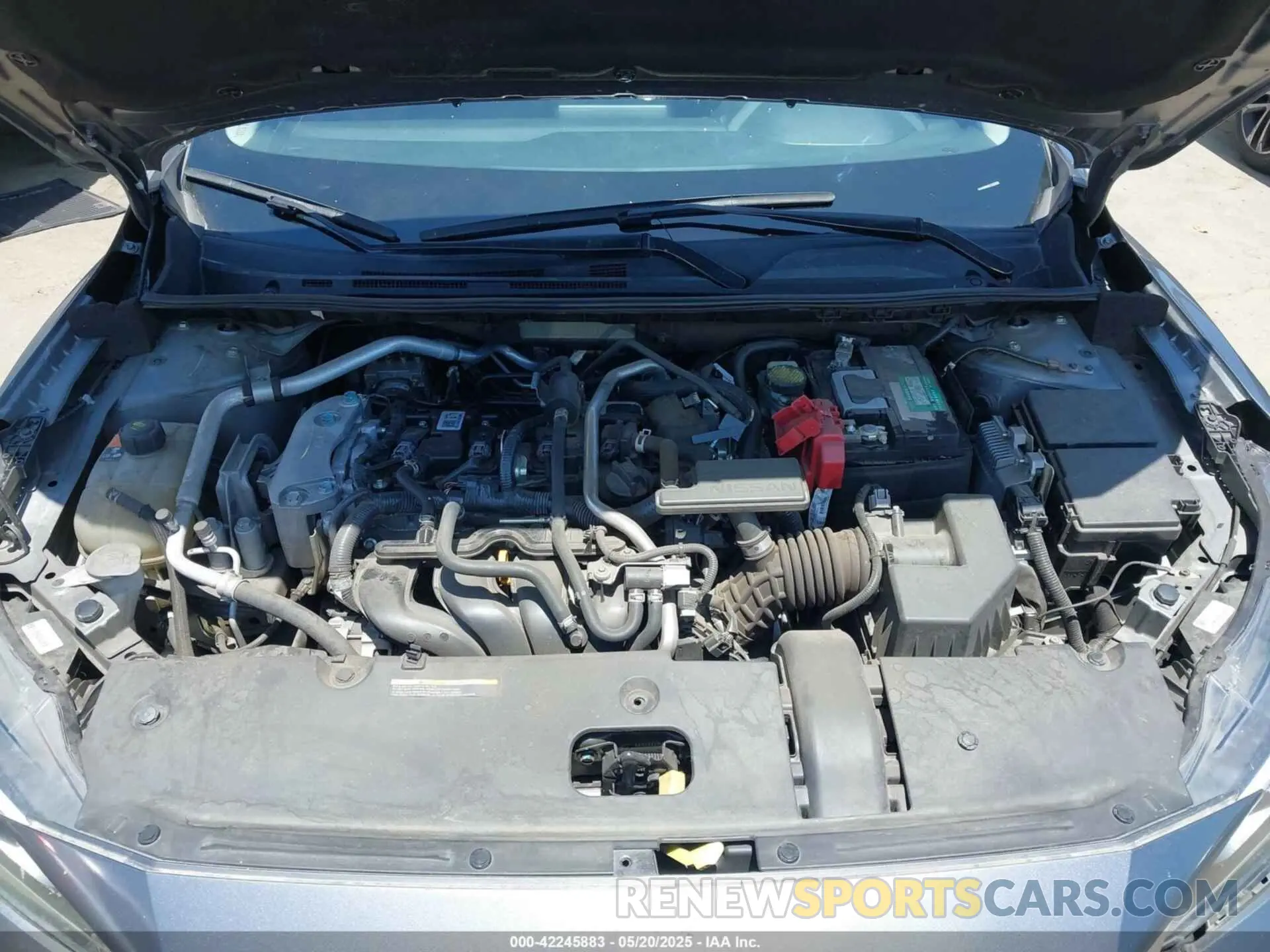10 fotografías del automóvil dañado 3N1AB8BV6LY225509 NISSAN SENTRA 2020