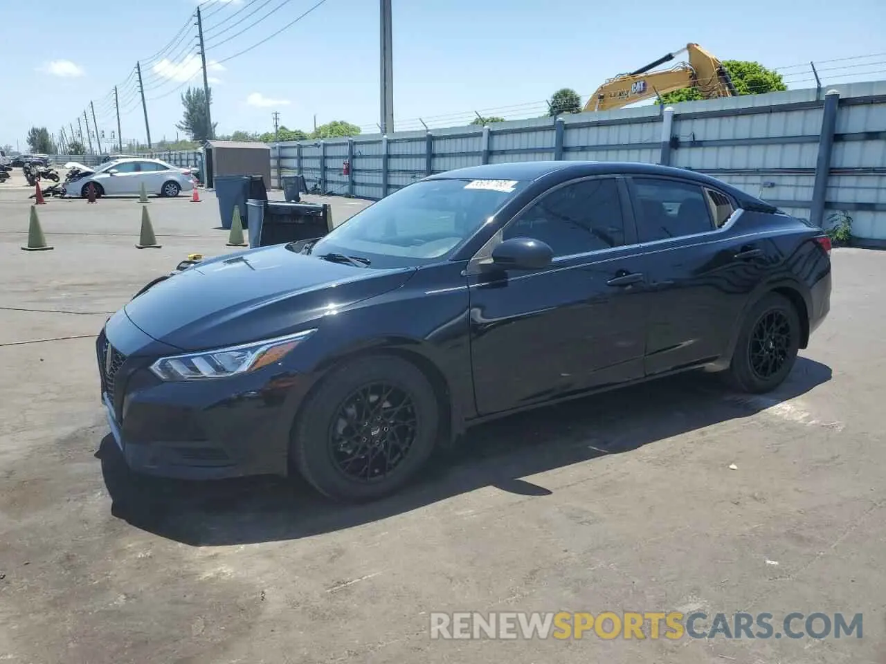 1 fotografías del automóvil dañado 3N1AB8BV6LY226031 NISSAN SENTRA 2020