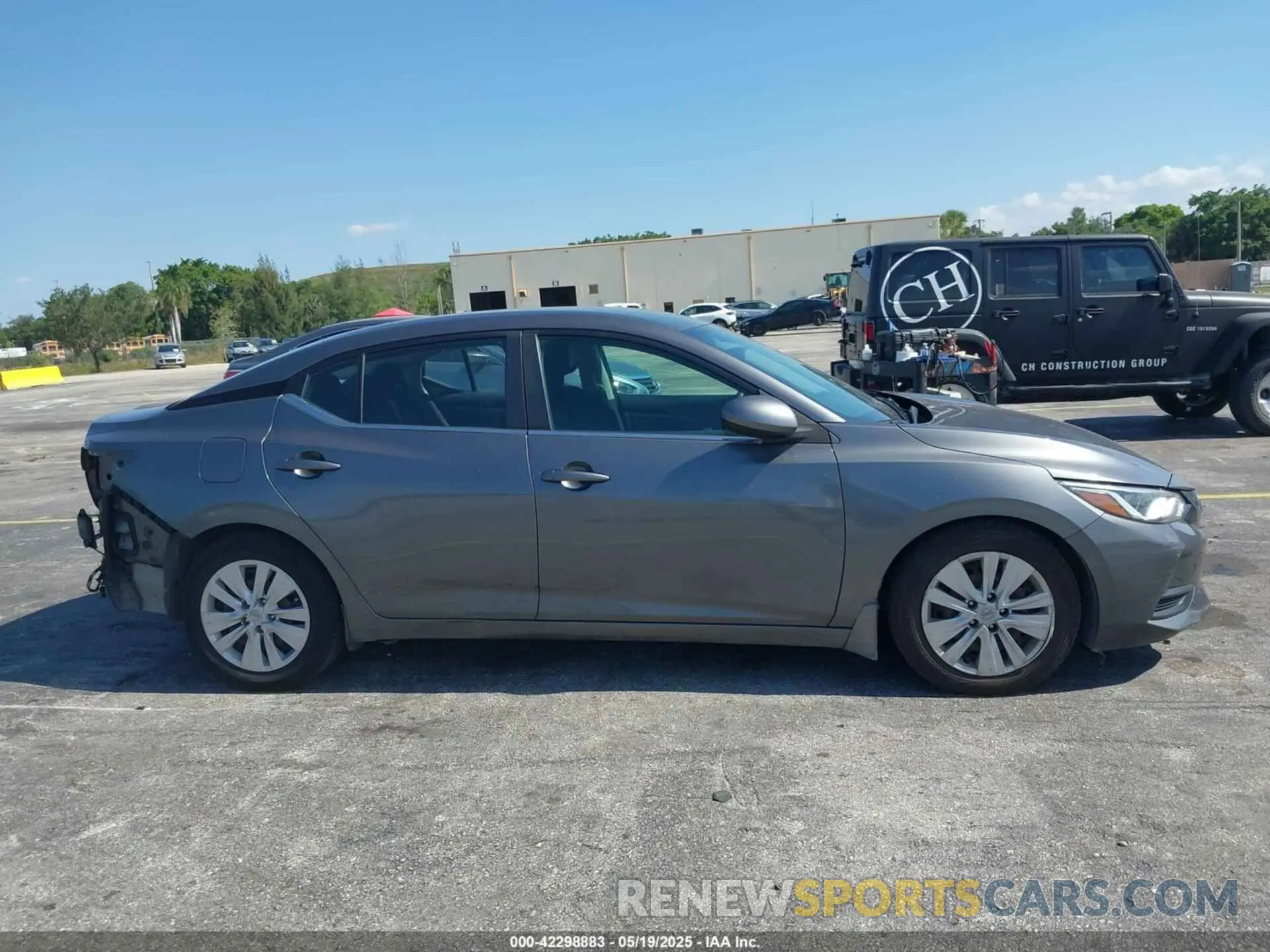 14 fotografías del automóvil dañado 3N1AB8BV6LY290330 NISSAN SENTRA 2020