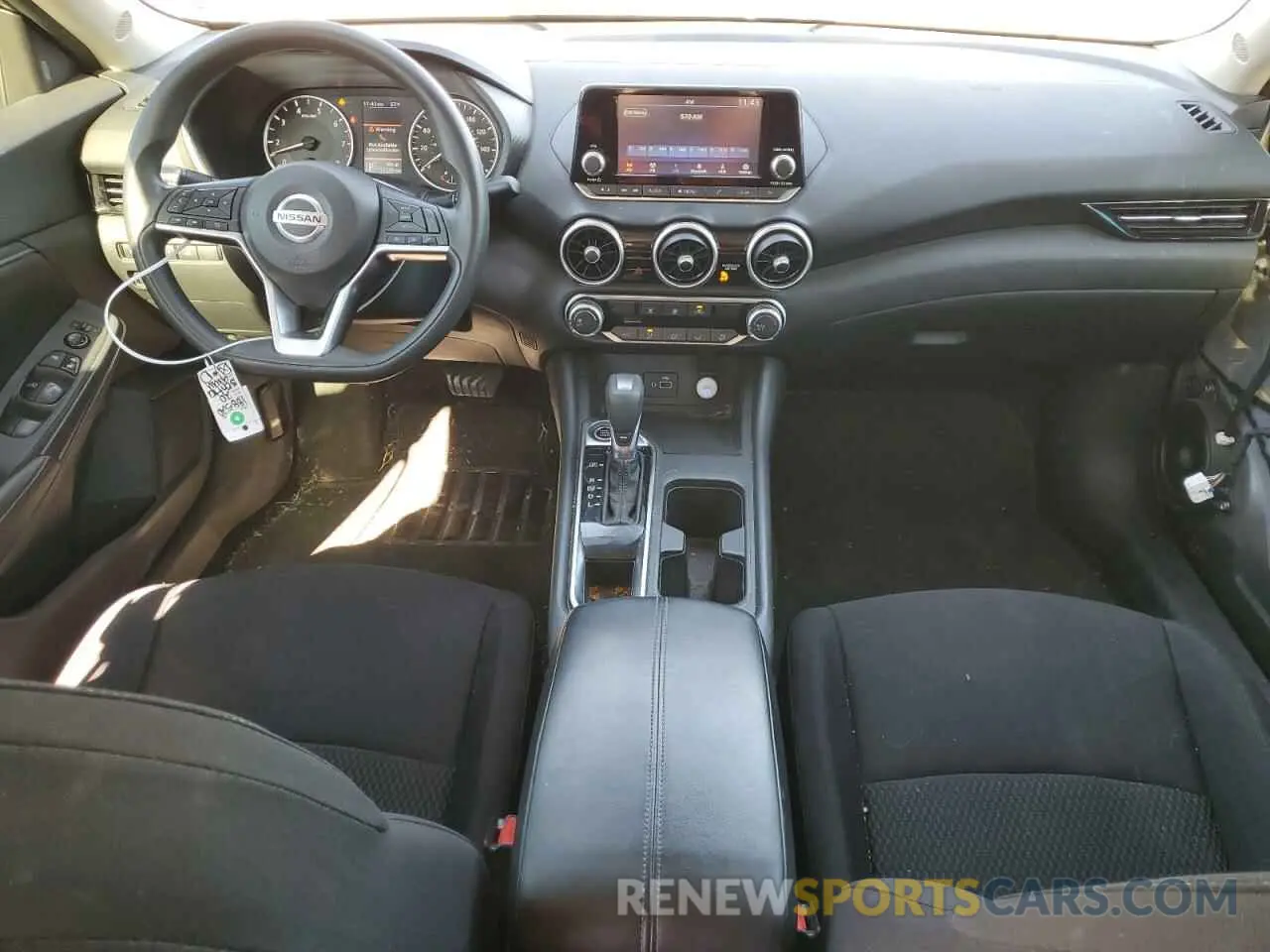 8 fotografías del automóvil dañado 3N1AB8BV7LY252007 NISSAN SENTRA 2020
