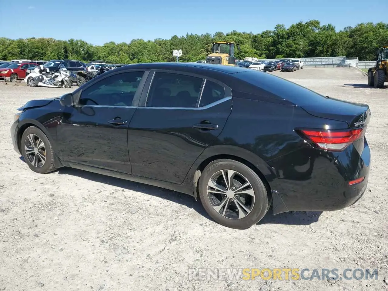 2 fotografías del automóvil dañado 3N1AB8BV7LY261225 NISSAN SENTRA 2020