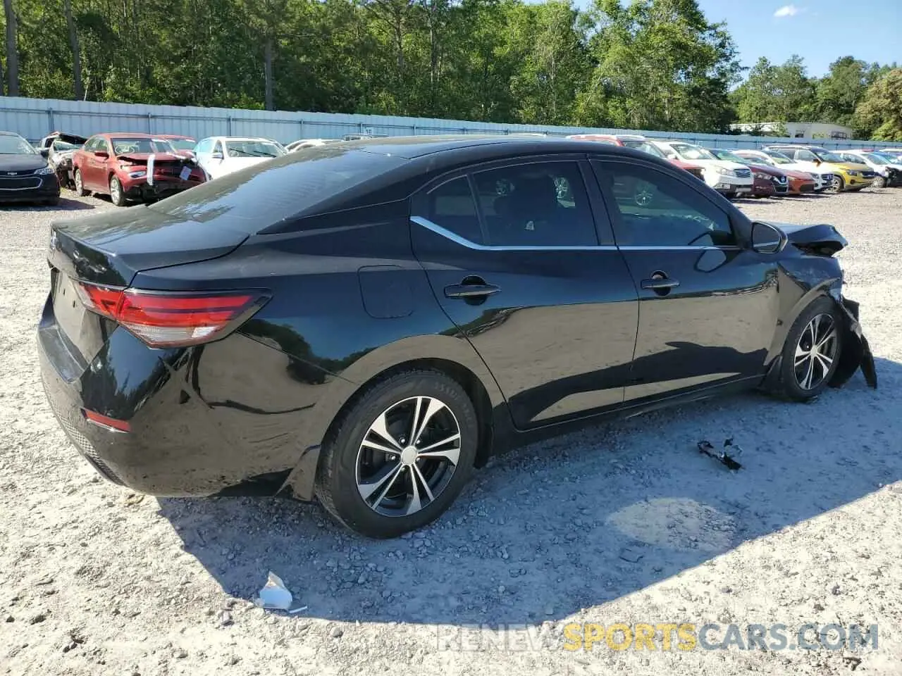 3 fotografías del automóvil dañado 3N1AB8BV7LY261225 NISSAN SENTRA 2020