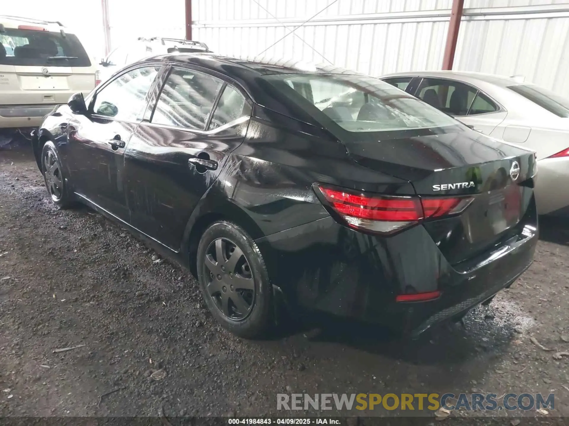 3 fotografías del automóvil dañado 3N1AB8BV7LY298405 NISSAN SENTRA 2020