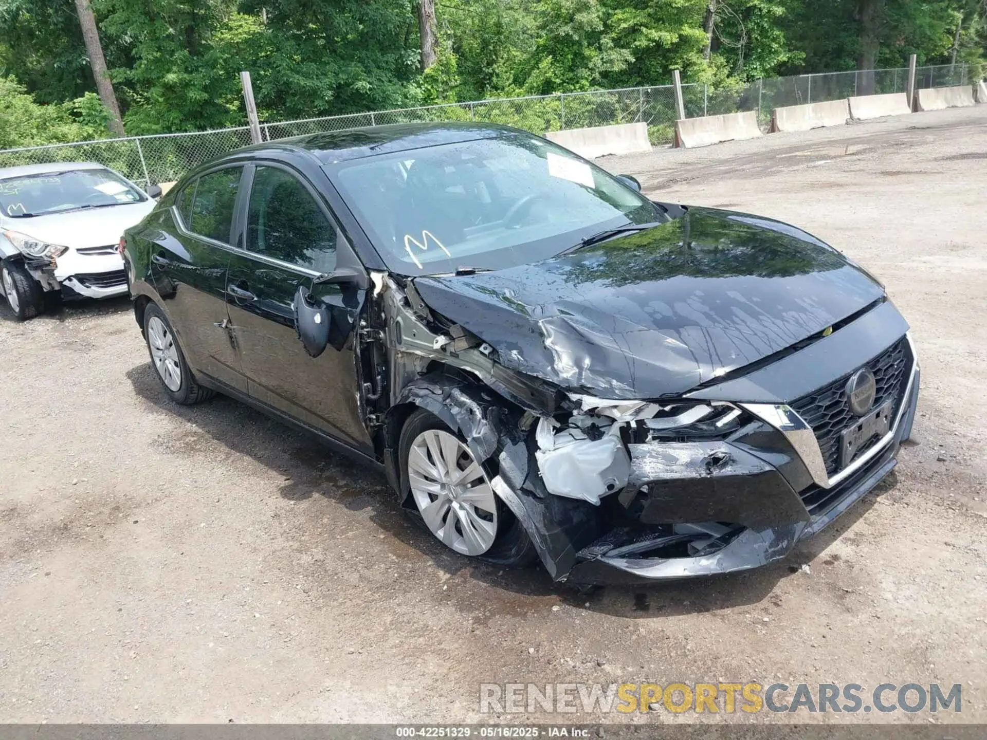 1 fotografías del automóvil dañado 3N1AB8BV8LY208596 NISSAN SENTRA 2020