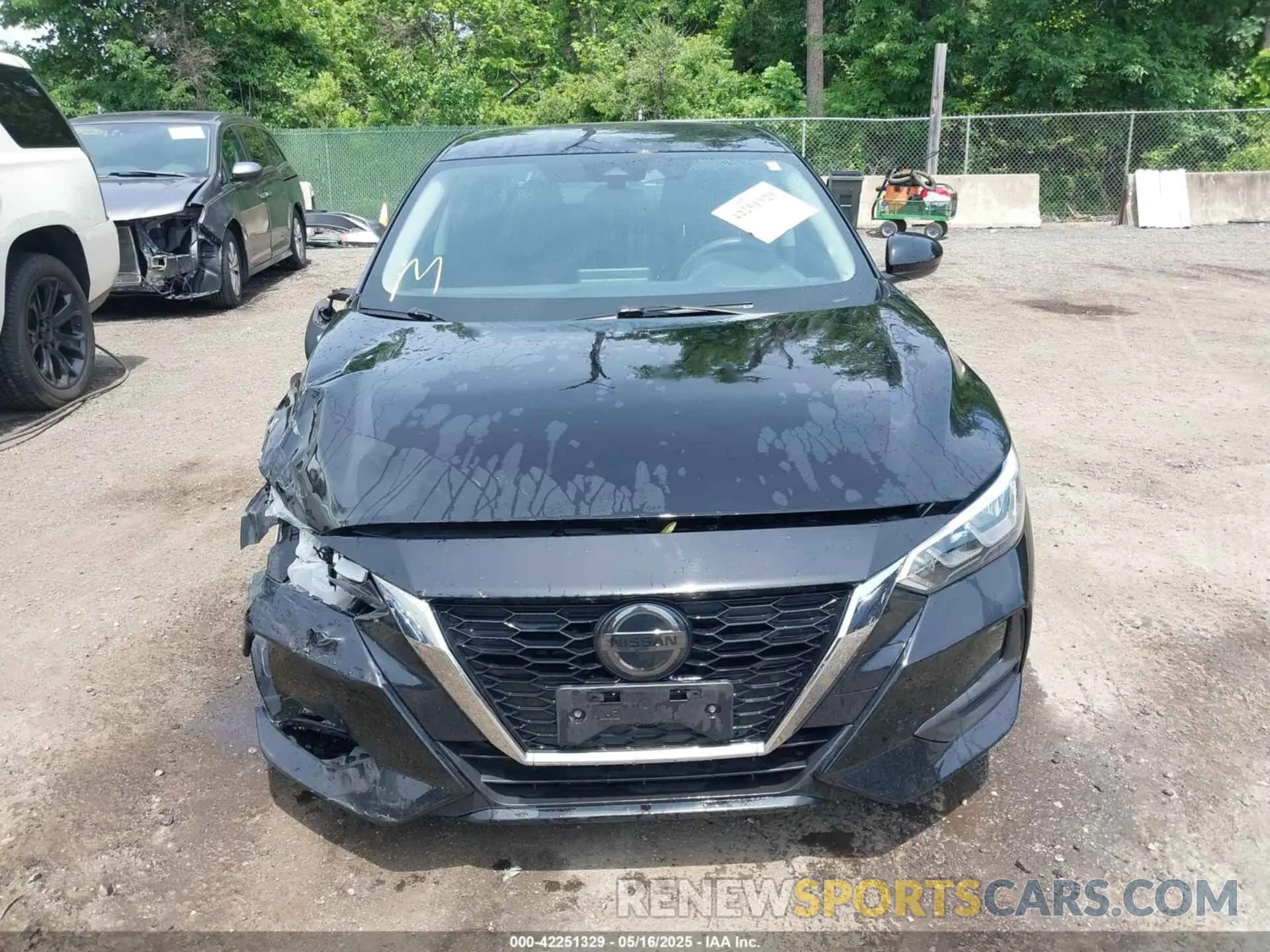 13 fotografías del automóvil dañado 3N1AB8BV8LY208596 NISSAN SENTRA 2020