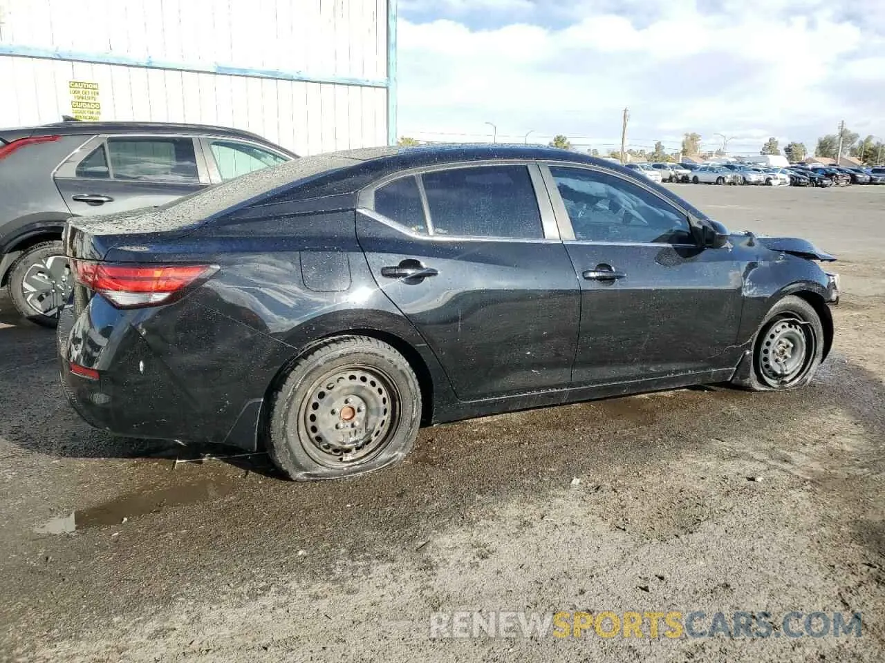 3 fotografías del automóvil dañado 3N1AB8BV8LY213149 NISSAN SENTRA 2020