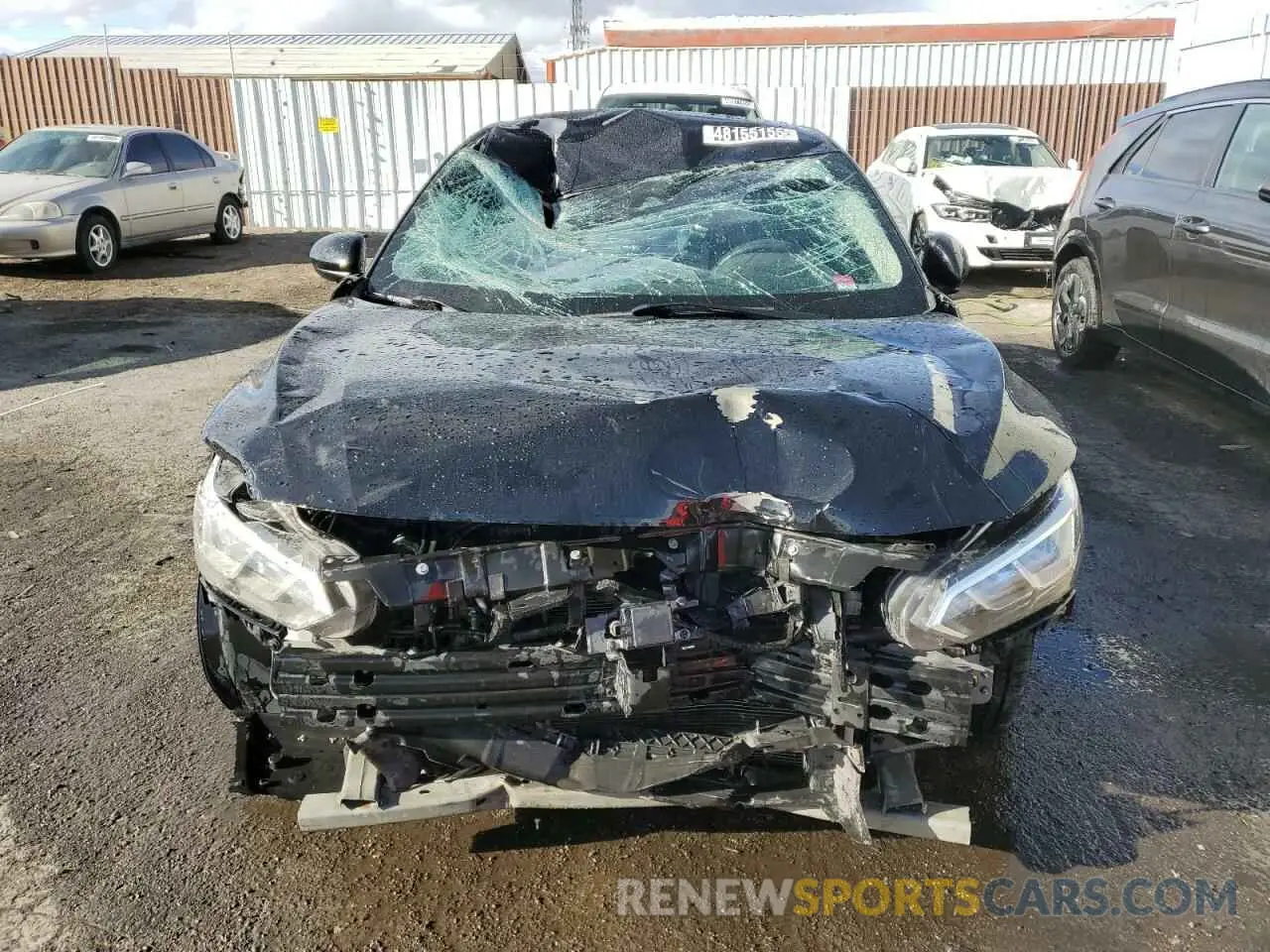 5 fotografías del automóvil dañado 3N1AB8BV8LY213149 NISSAN SENTRA 2020