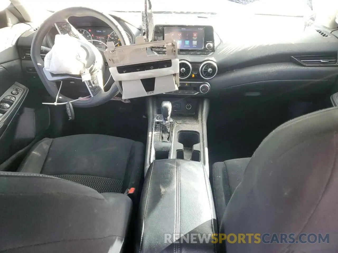 8 fotografías del automóvil dañado 3N1AB8BV8LY213149 NISSAN SENTRA 2020
