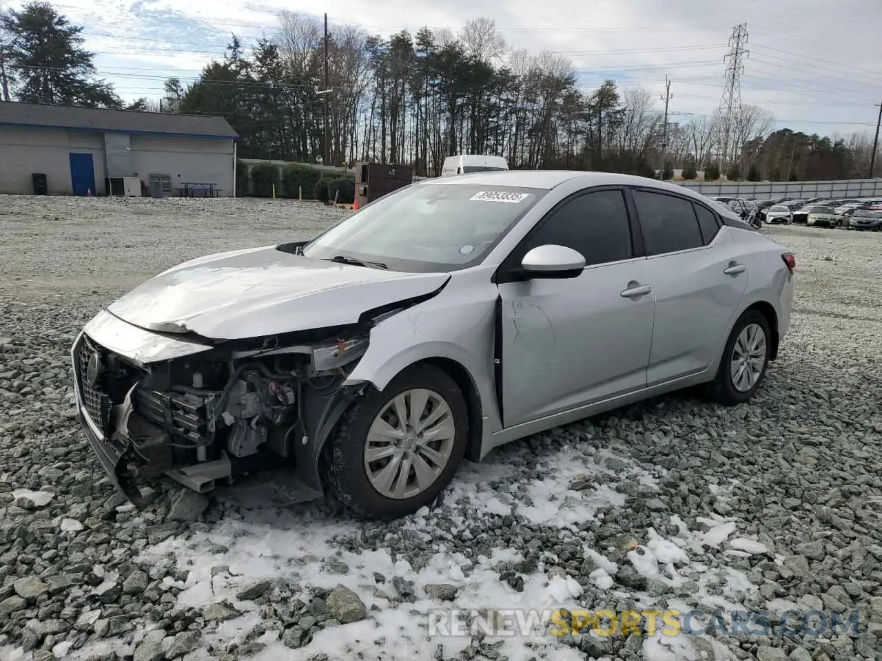1 fotografías del automóvil dañado 3N1AB8BV8LY240853 NISSAN SENTRA 2020