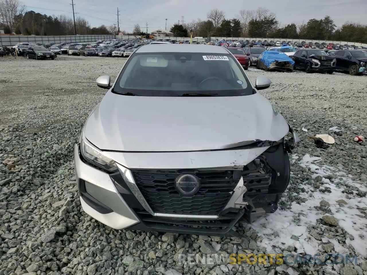 5 fotografías del automóvil dañado 3N1AB8BV8LY240853 NISSAN SENTRA 2020