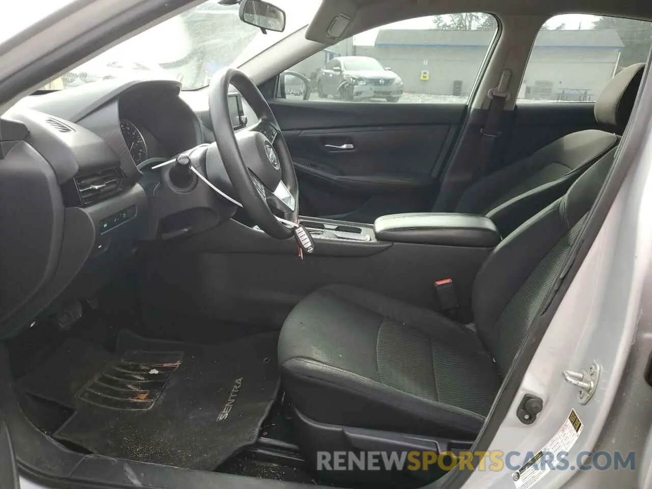 7 fotografías del automóvil dañado 3N1AB8BV8LY240853 NISSAN SENTRA 2020