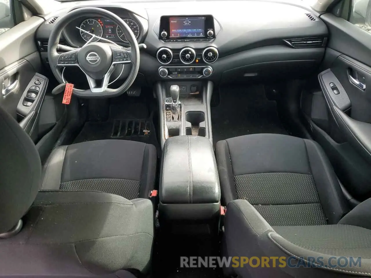 8 fotografías del automóvil dañado 3N1AB8BV8LY240853 NISSAN SENTRA 2020