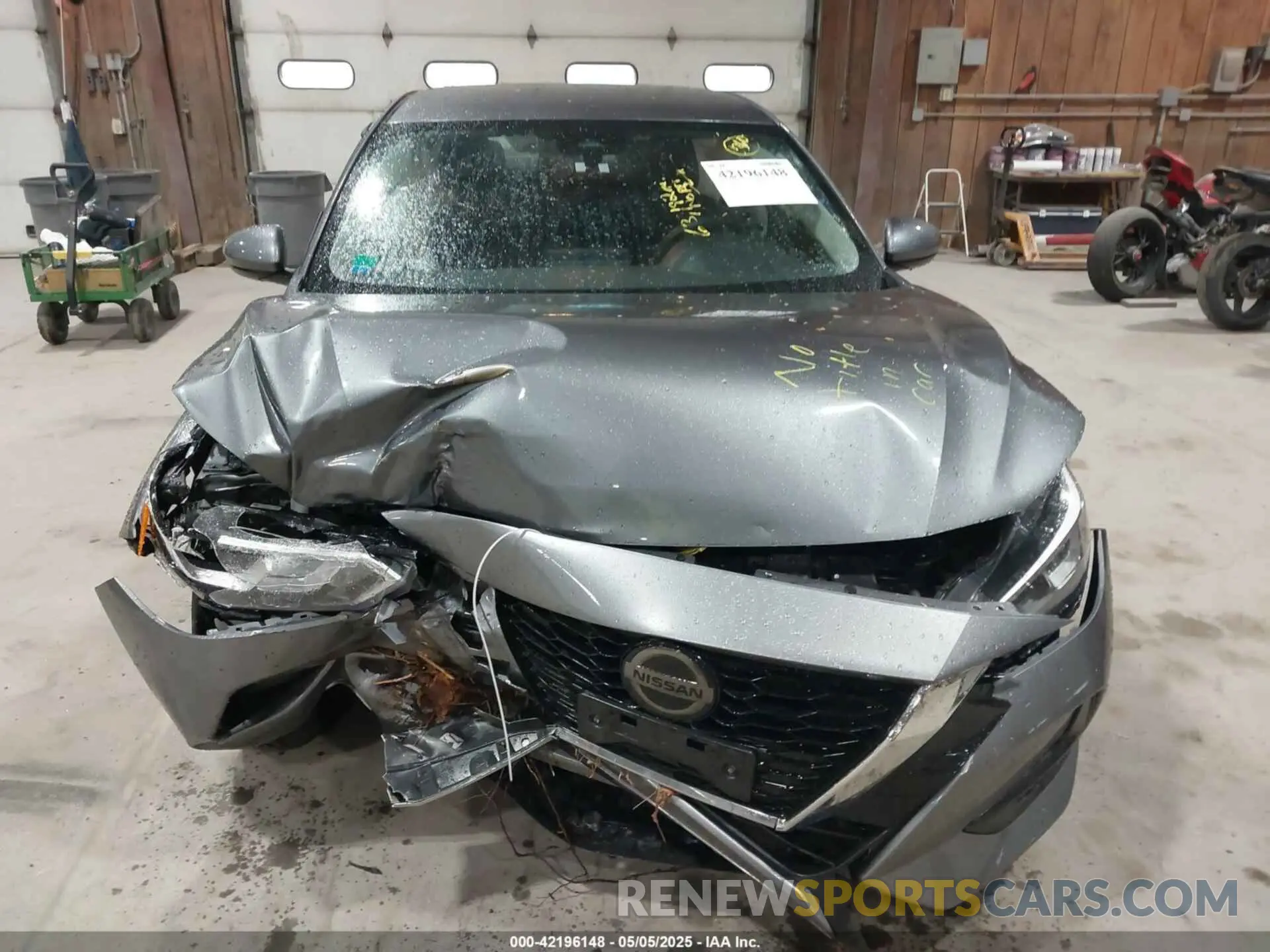 12 fotografías del automóvil dañado 3N1AB8BV8LY264005 NISSAN SENTRA 2020