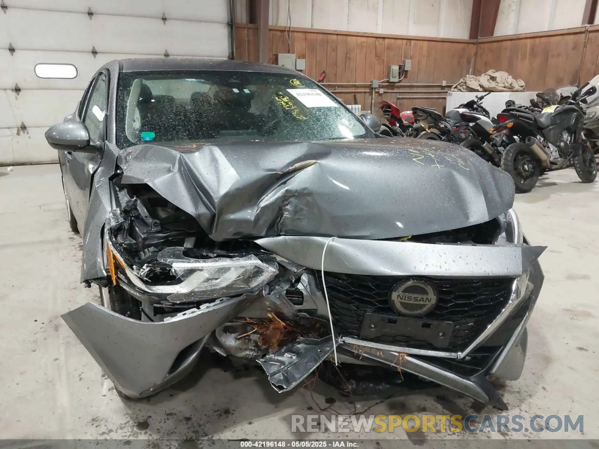 6 fotografías del automóvil dañado 3N1AB8BV8LY264005 NISSAN SENTRA 2020