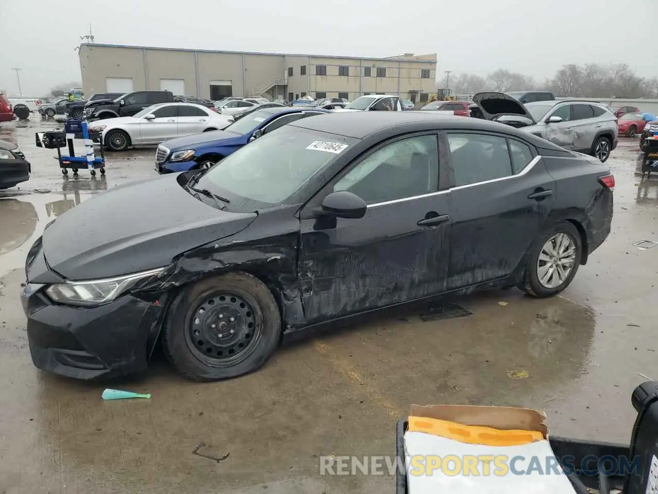 1 fotografías del automóvil dañado 3N1AB8BV8LY264750 NISSAN SENTRA 2020