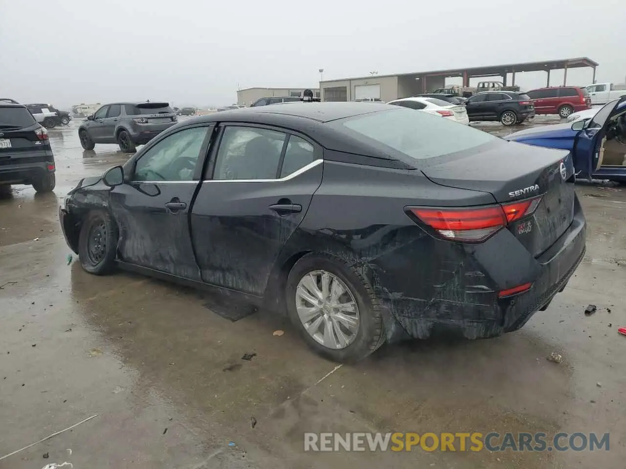 2 fotografías del automóvil dañado 3N1AB8BV8LY264750 NISSAN SENTRA 2020