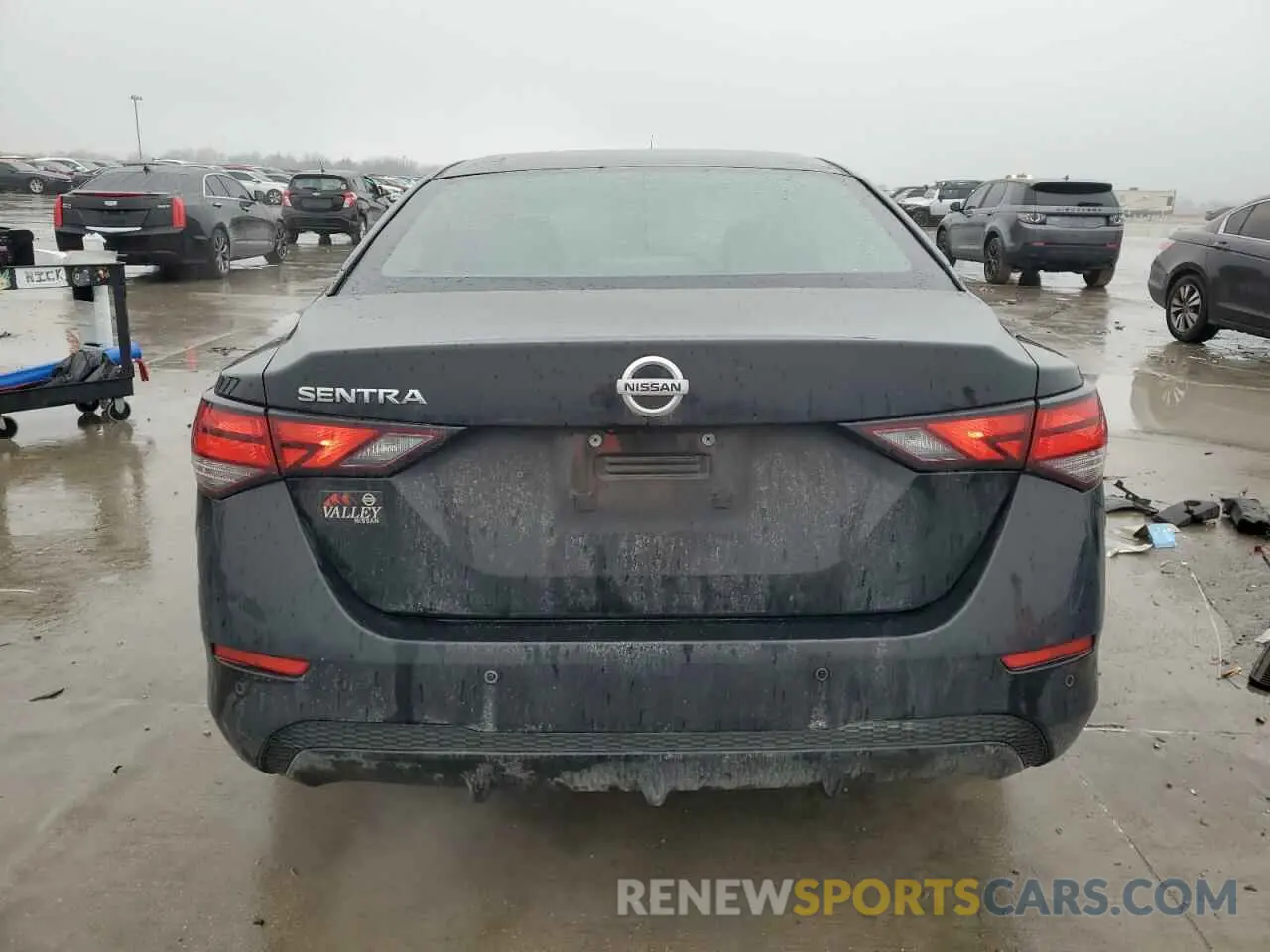 6 fotografías del automóvil dañado 3N1AB8BV8LY264750 NISSAN SENTRA 2020