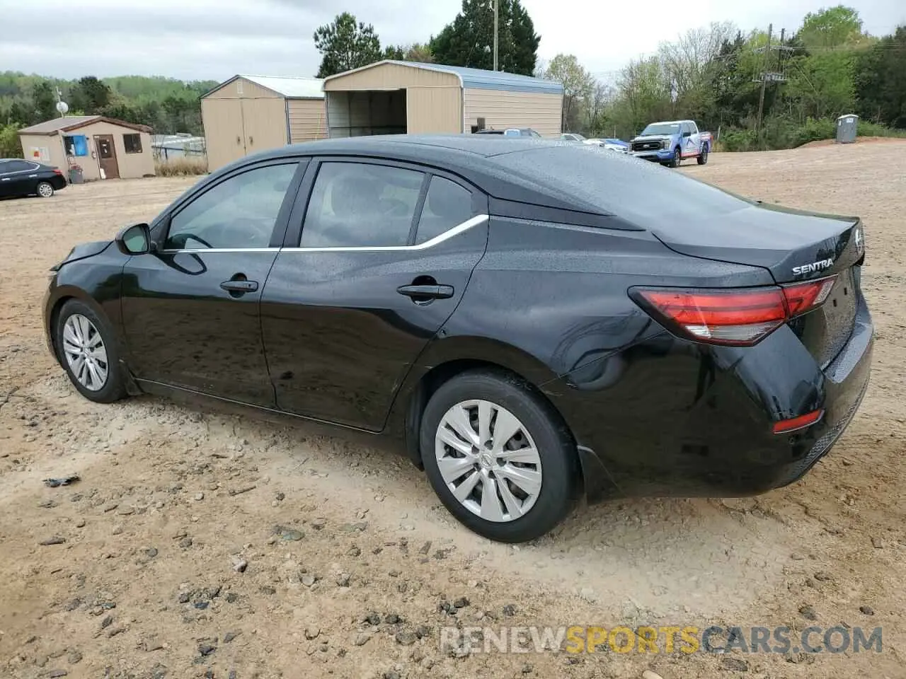 2 fotografías del automóvil dañado 3N1AB8BV8LY289907 NISSAN SENTRA 2020