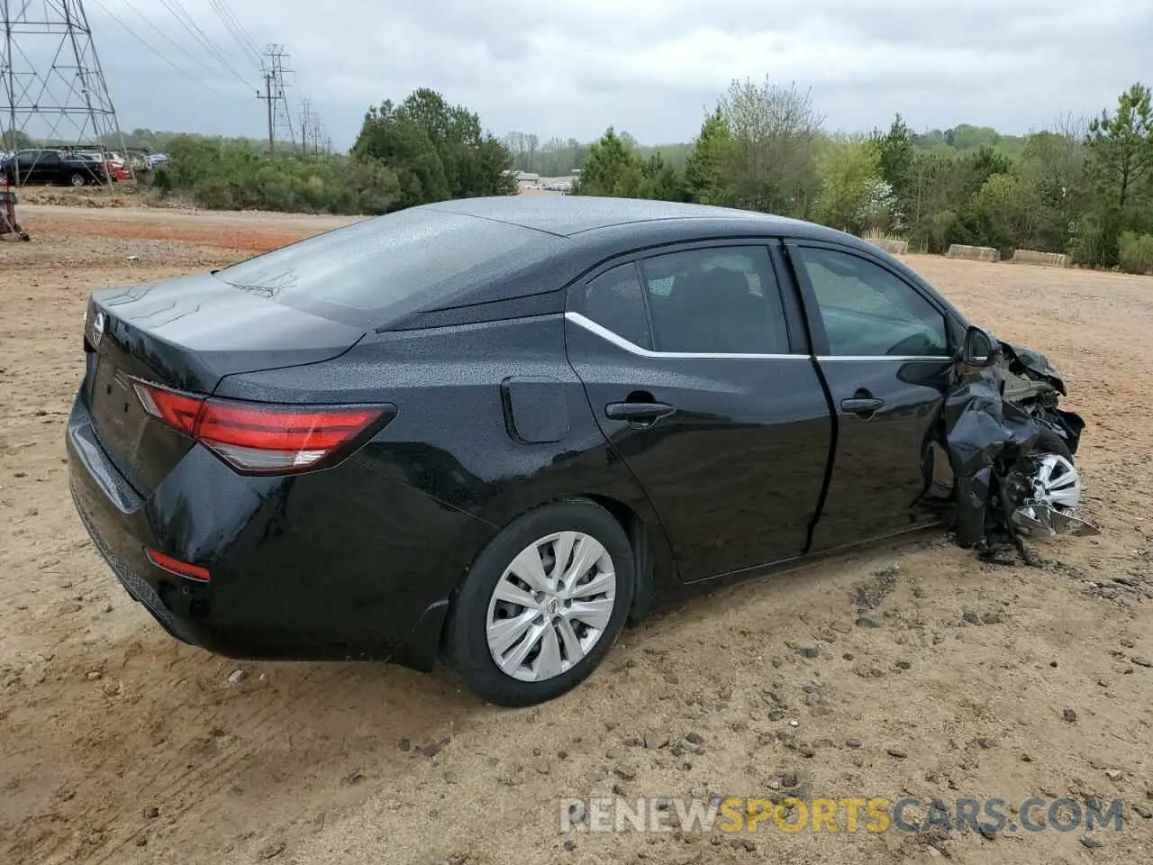 3 fotografías del automóvil dañado 3N1AB8BV8LY289907 NISSAN SENTRA 2020