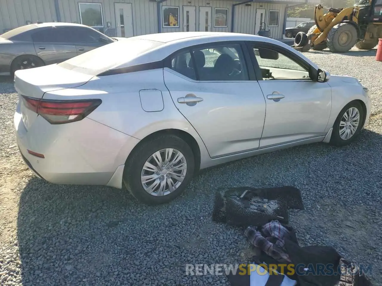 3 fotografías del automóvil dañado 3N1AB8BV9LY222281 NISSAN SENTRA 2020