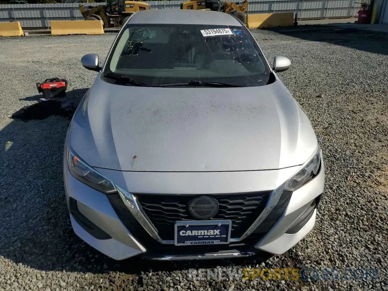 5 fotografías del automóvil dañado 3N1AB8BV9LY222281 NISSAN SENTRA 2020