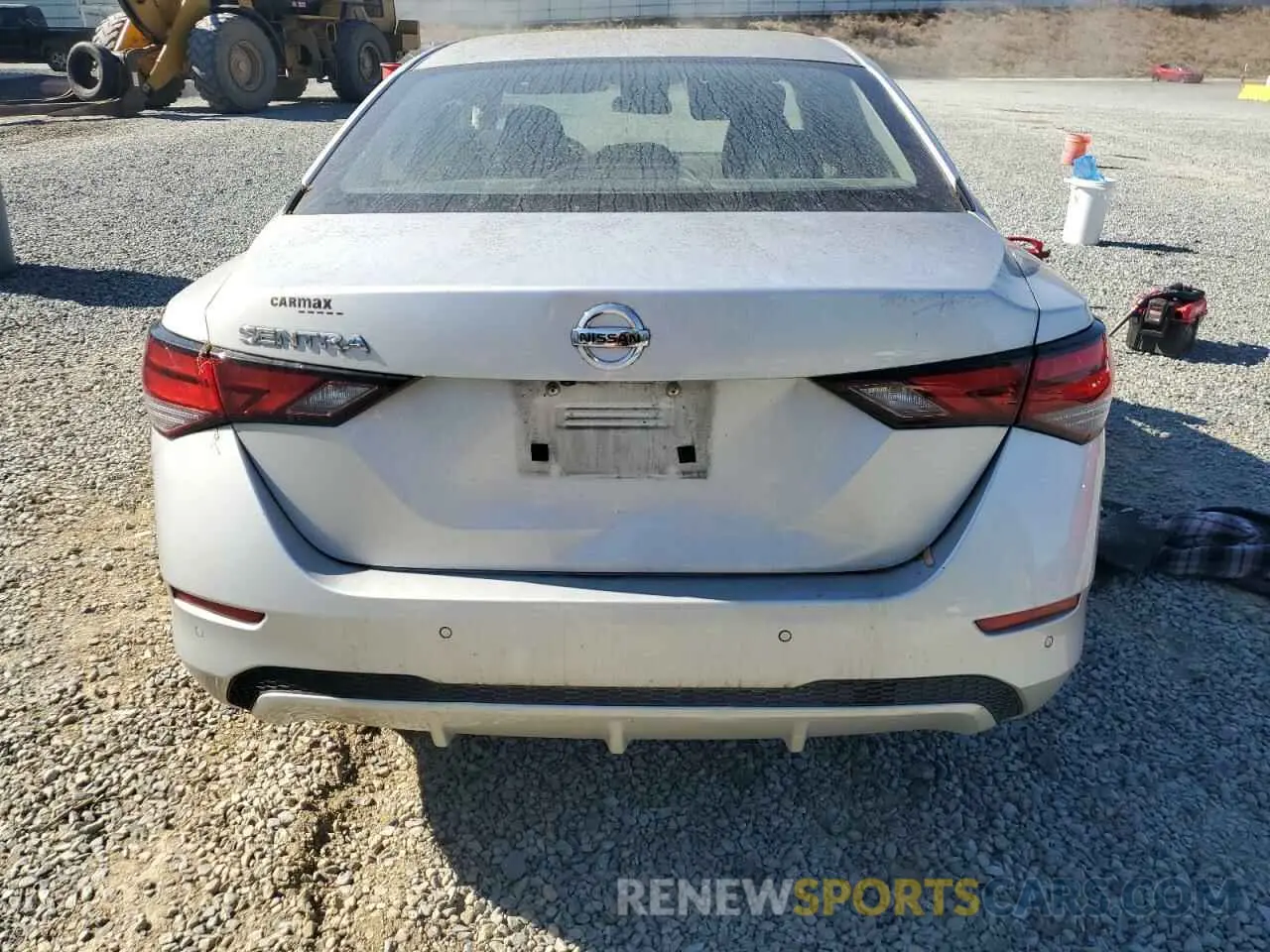 6 fotografías del automóvil dañado 3N1AB8BV9LY222281 NISSAN SENTRA 2020