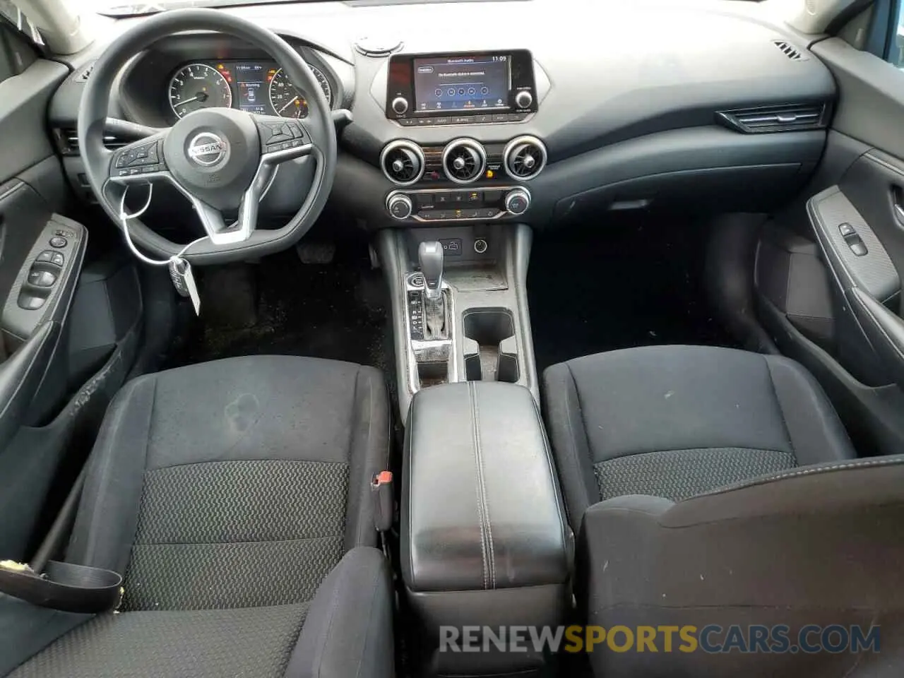 8 fotografías del automóvil dañado 3N1AB8BV9LY222281 NISSAN SENTRA 2020