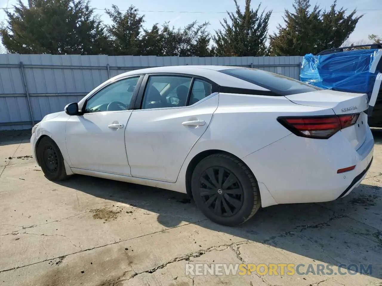 2 fotografías del automóvil dañado 3N1AB8BV9LY222975 NISSAN SENTRA 2020