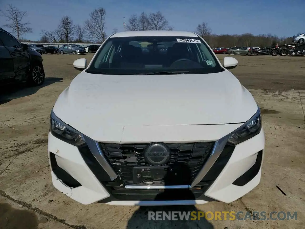 5 fotografías del automóvil dañado 3N1AB8BV9LY222975 NISSAN SENTRA 2020