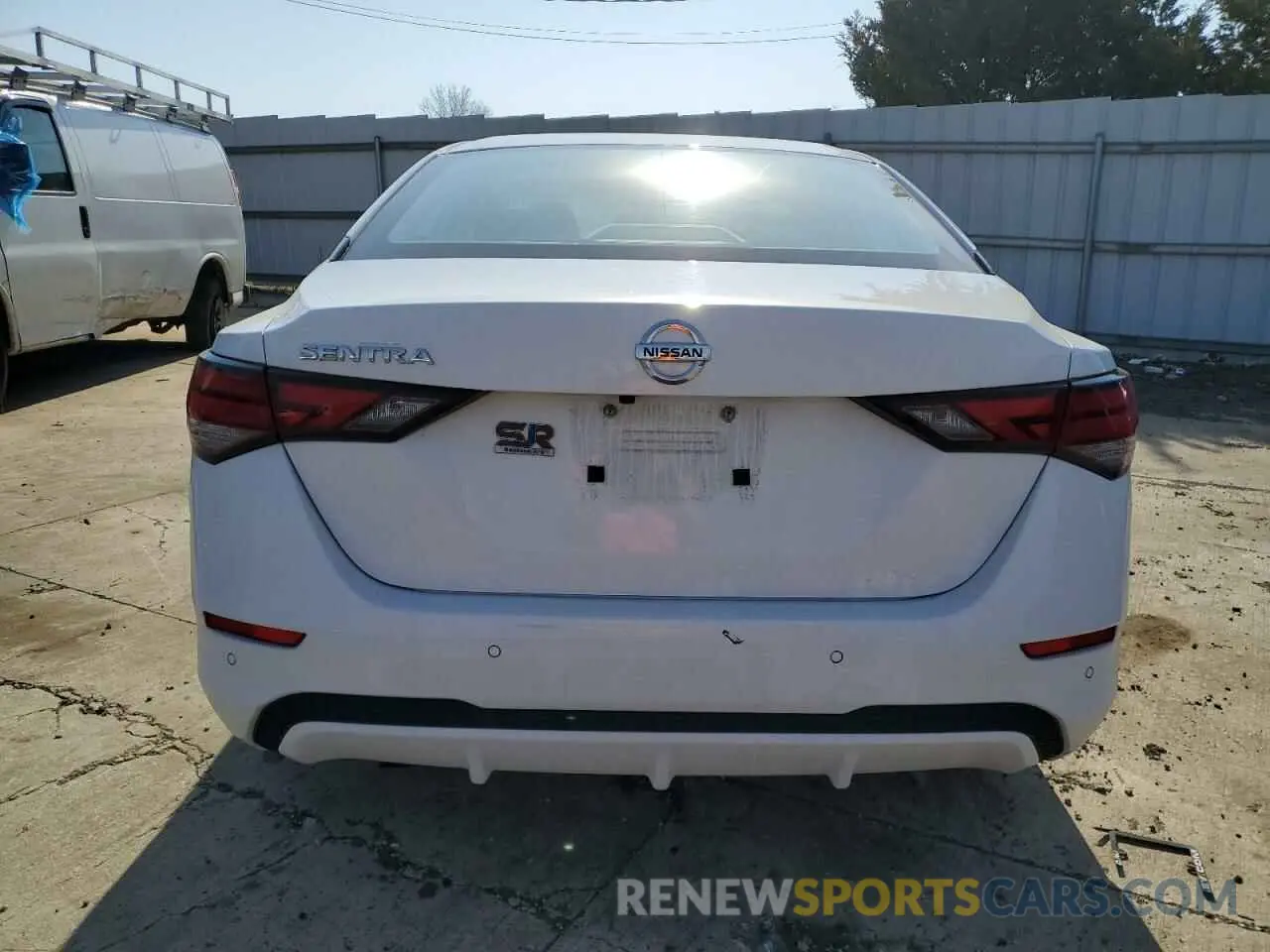 6 fotografías del automóvil dañado 3N1AB8BV9LY222975 NISSAN SENTRA 2020