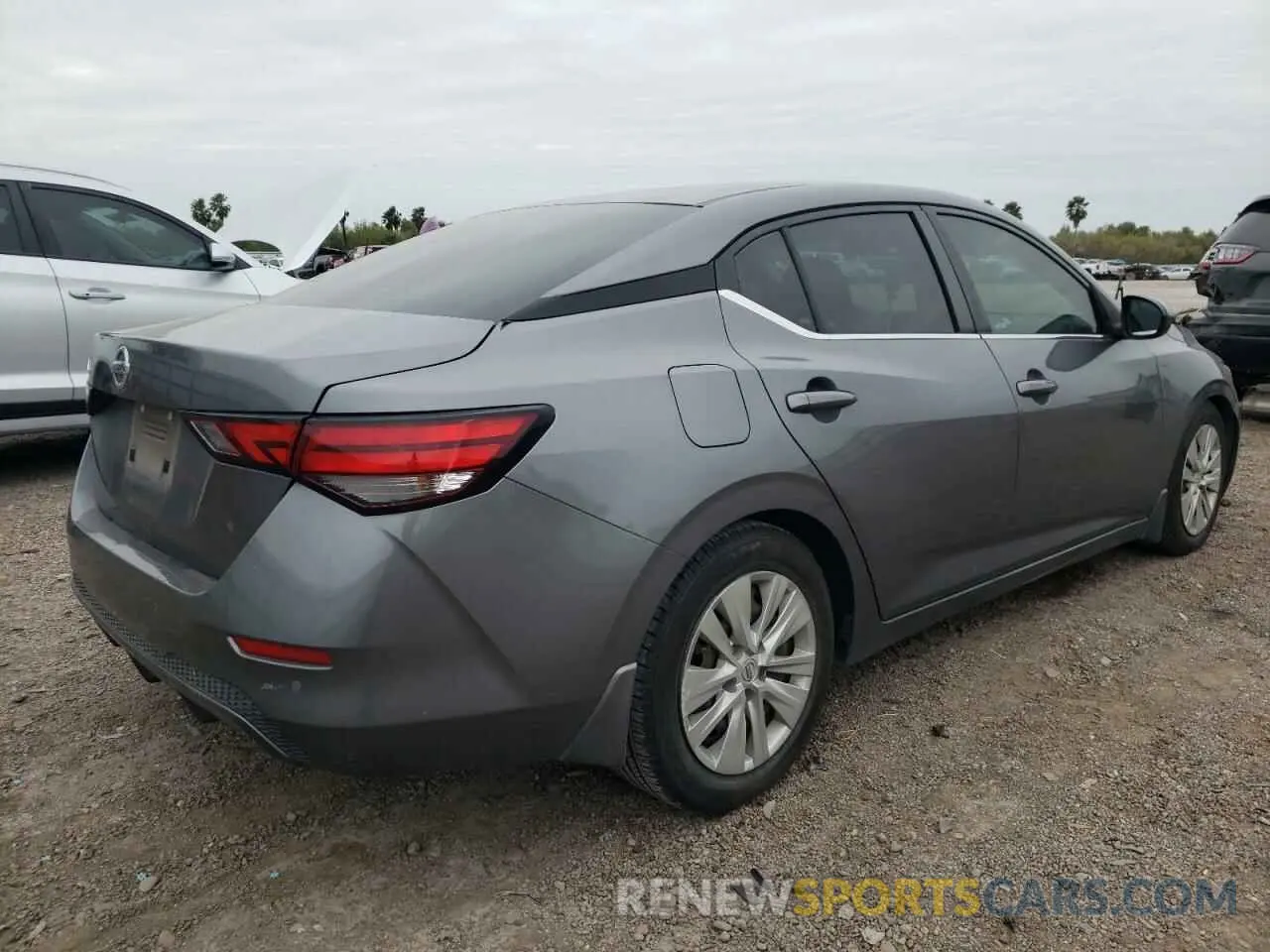 3 fotografías del automóvil dañado 3N1AB8BV9LY240215 NISSAN SENTRA 2020