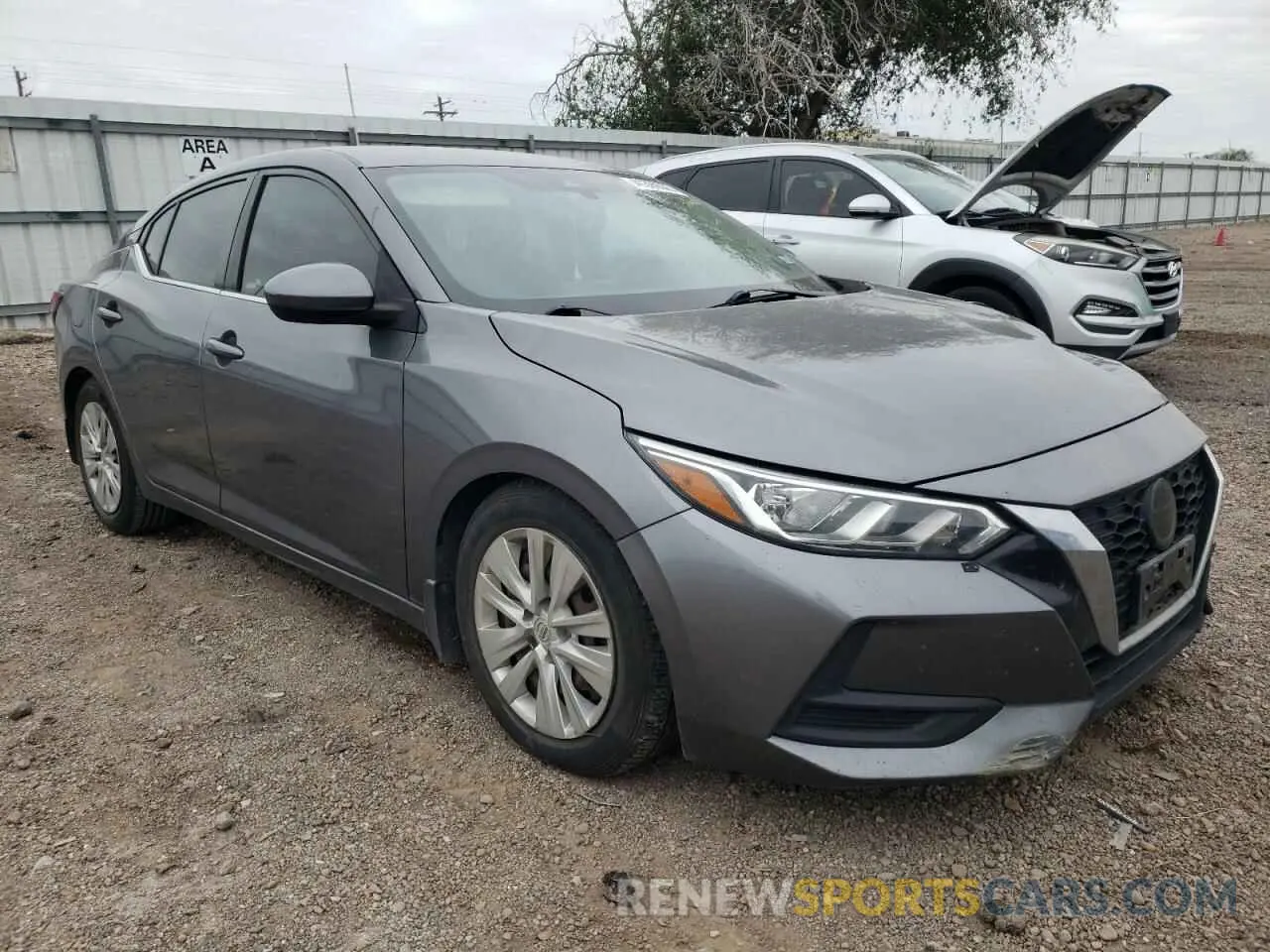 4 fotografías del automóvil dañado 3N1AB8BV9LY240215 NISSAN SENTRA 2020