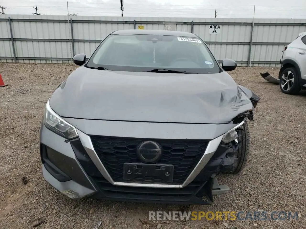 5 fotografías del automóvil dañado 3N1AB8BV9LY240215 NISSAN SENTRA 2020