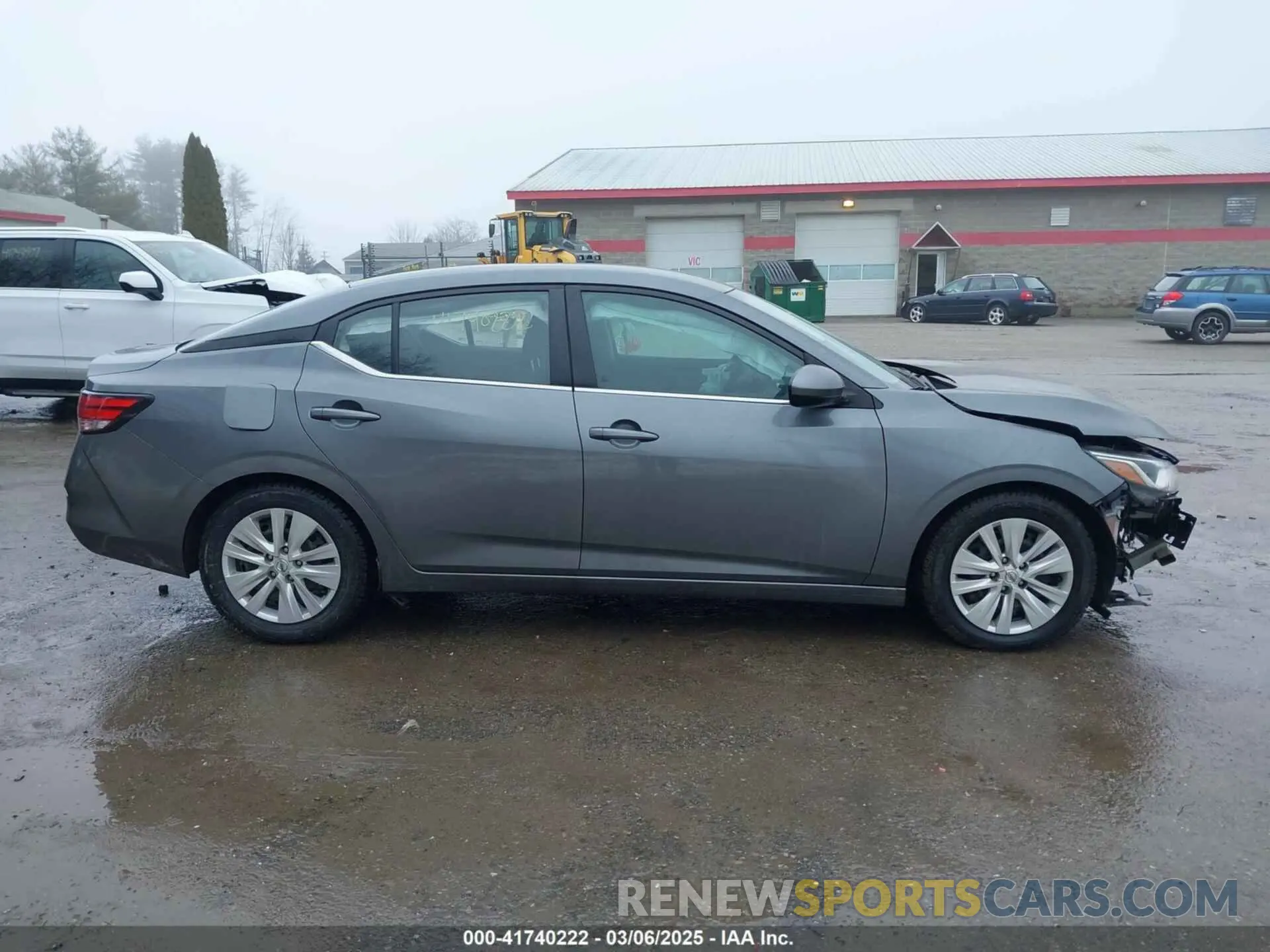 14 fotografías del automóvil dañado 3N1AB8BV9LY251683 NISSAN SENTRA 2020