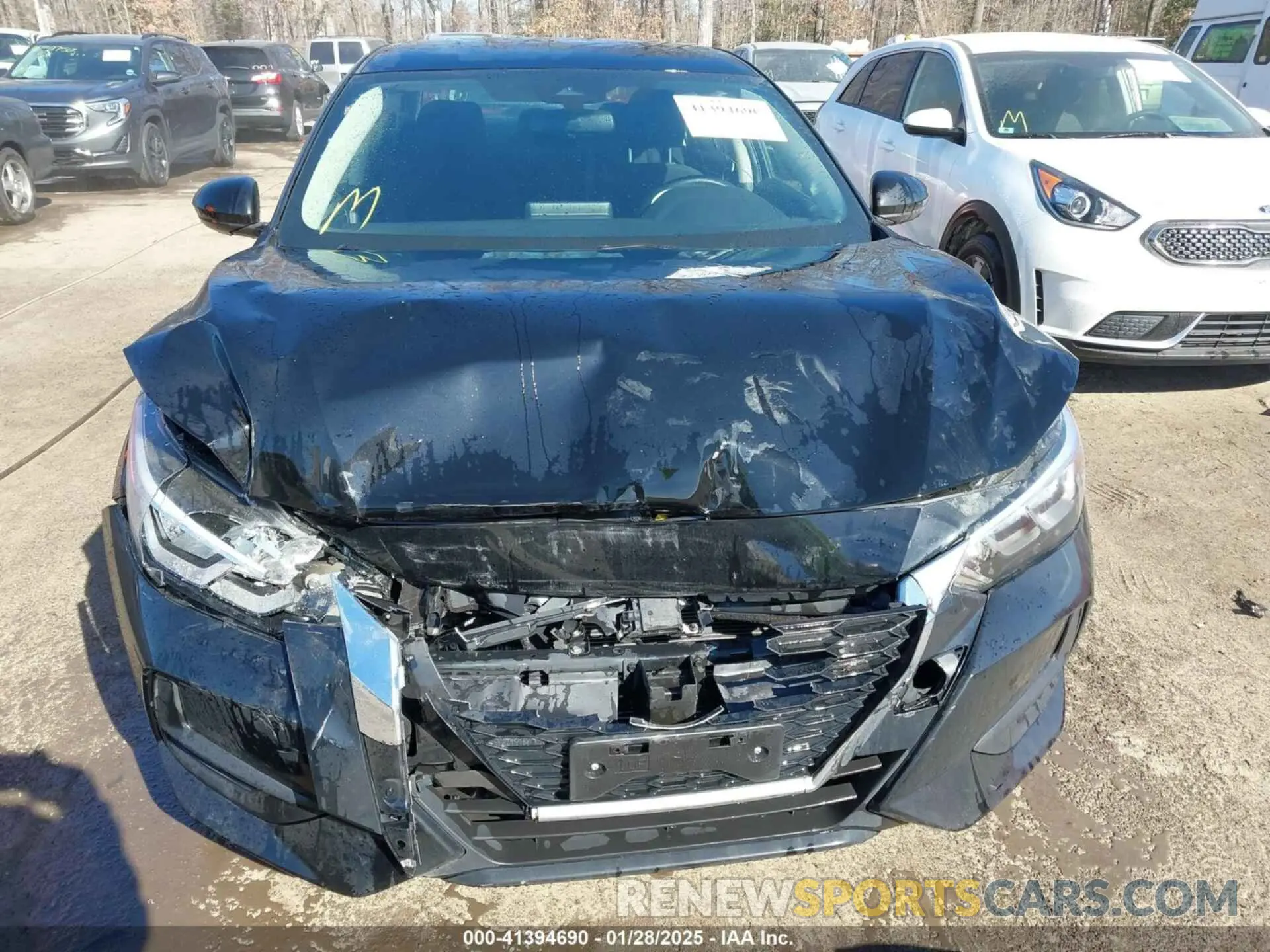 11 fotografías del automóvil dañado 3N1AB8BV9LY275529 NISSAN SENTRA 2020